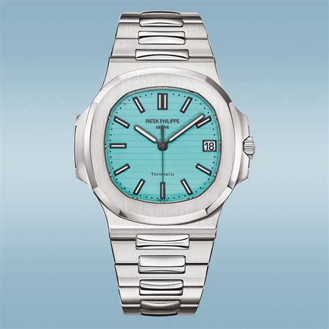 patek philippe tiffany blue|tiffany blue nautilus for sale.